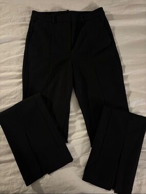 Mango Split Hem Pants